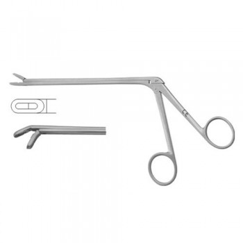 Leminectomy Rongeur Down - Fenestrated and Serrated Jaws Stainless Steel, 15.5 cm - 6" Bite Size 4 x 14 mm 